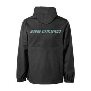 Visual V/Sual Mens Skateboard Waterproof Rare Anorak Black Jacket Medium